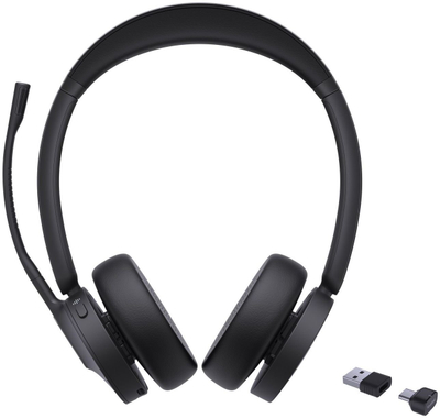 Kufje pa tela Yealink BH70 Dual UC, Bluetooth, USB A C, të zeza