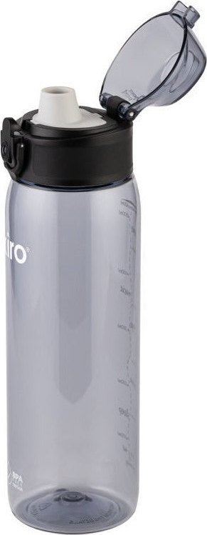 Шише за вода Kiro KI4104GY, 600 ml, со мерна скала, сиво