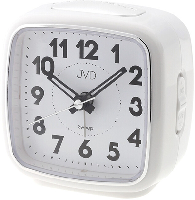 Orë me alarm JVD SRP878.3, e bardhë