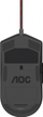 Гејминг глушец AOC AGON AGM700, USB, 16000 DPI, црн