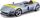 Model makine Bburago Ferrari Monza SP1, shkallë 1:24, metal, e kuqe