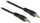 Kabllo Delock Jack 3.5mm - Jack 3.5mm, 2.5m, e zezë