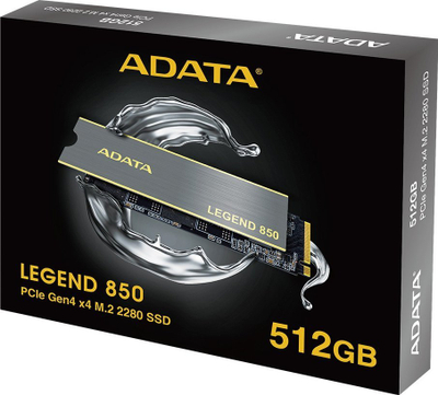 Disk SSD ADATA Legend 850, 512GB, M.2 2280 PCI-E x4 Gen4 NVMe