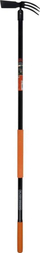 Mjet kopshti Black+Decker Garden Culti Hoe Fiberglass, me dorëzë t’madhe, me grep edhe motikë, portokalli