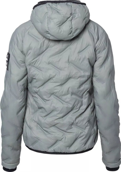 Xhaketë e quiltuar Elbrus Huel Primaloft W, Primaloft Silver Insulation, me kapuç, e zezë