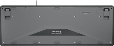 Tastierë Cherry Stream, USB, layout QWERTZ gjerman, e zezë