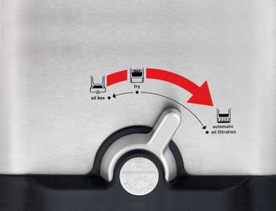 Fritezë Tefal FR8040, e argjendtë dhe kaltër