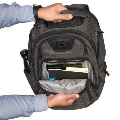 Shpinore Ogio Renegade, 17", Black Pindot, e zezë