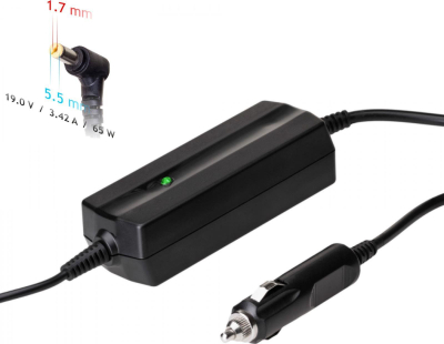 Karikues makine për laptop Akyga AK-ND-34, 65W, 19V 3.42A, i zi