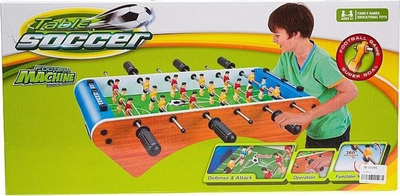 Tavolinë futbolli Adar Foosball Game Table, model për sipër tavoline, shumëngjyrëshe