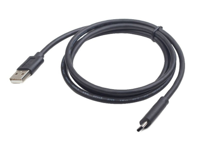 Kabllo Gembird, USB A / USB C, 1.8 m, e zezë