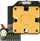 Kuti Argon40 Argon Poly+ për Raspberry Pi 4B, me ventilator, me vrima ajrimi, e zezë