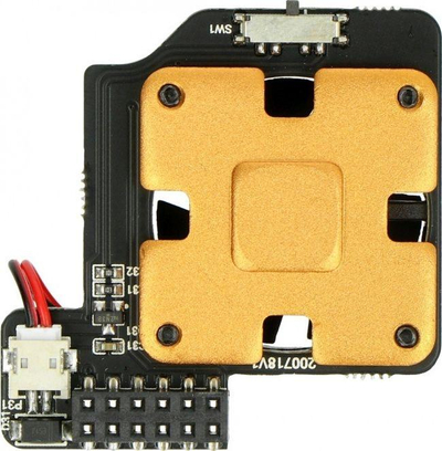 Kuti Argon40 Argon Poly+ për Raspberry Pi 4B, me ventilator, me vrima ajrimi, e zezë