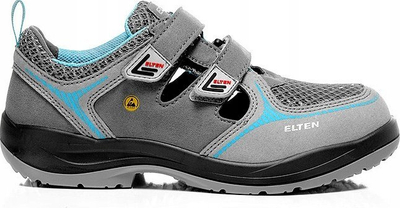Sandale pune Elten Mila Easy ESD S1, për gra, Nr 39, gri