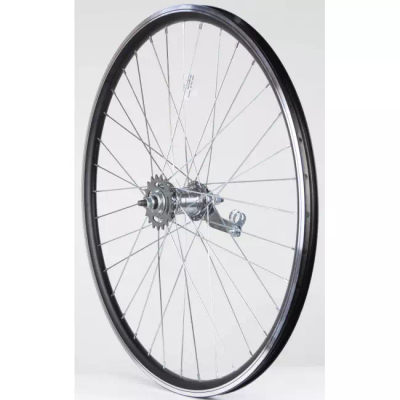 Rrotë e pasme biçiklete Velosteel RBN, 26", DoubleWall, e zezë