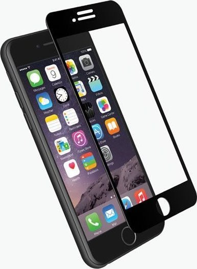 Маска за екран Cygnett RealCurve за iPhone 7, калено стакло 9H, 3D, црна