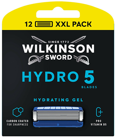 Резервни глави за брич Hydro 5 Skin Protection, 12 парчиња