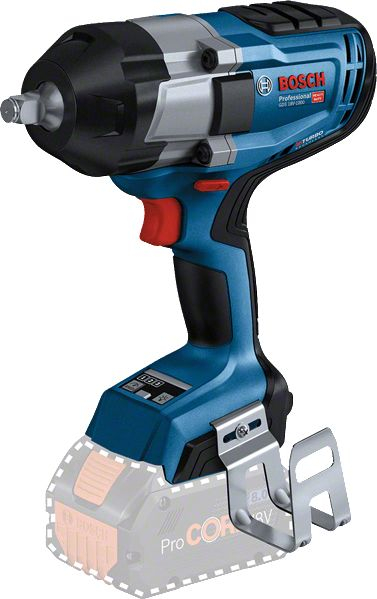 Çelës goditës me bateri Bosch GDS 18V 1000 Professional, 18V, pa bateri, blu
