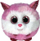 Lodër pelushi TY Puffies Princess the Dog, 4"