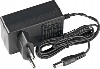 Adaptër energjie MikroTik SAW30-240-1200GR2A, 24V 1.2A, prizë me kënd, e zezë