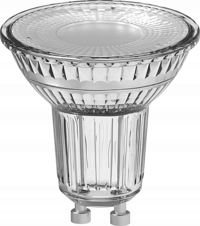 Llambë LED Ledvance PAR16 GU10, 4.5W, 3000K dimmable, transparente