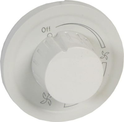 Kapak rregullatori ventilatori Legrand Céliane 068088, plastikë, i bardhë