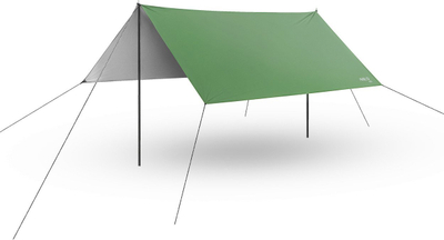 Tarp kampingu NILS Camp NC17107, poliestër kundra ujit, i gjelbër