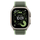 Apple Watch 49mm Loop, Green/Neon Trail Loop, M/L, Natural Titanium Finish