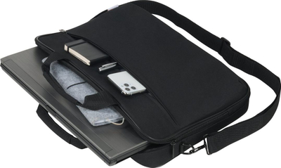 Çantë laptopi BASE XX D31797, 14.1", format portofoli, e zezë