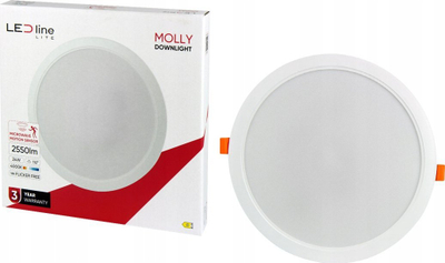 Panel i futur LED ExtraLink MOLLY, 24W, 2350lm 3000K, i bardhë