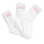 Set çorape VANS CLASSIC CREW WMNS, të bardhë/rozë, 3 palë, nr. 37-41