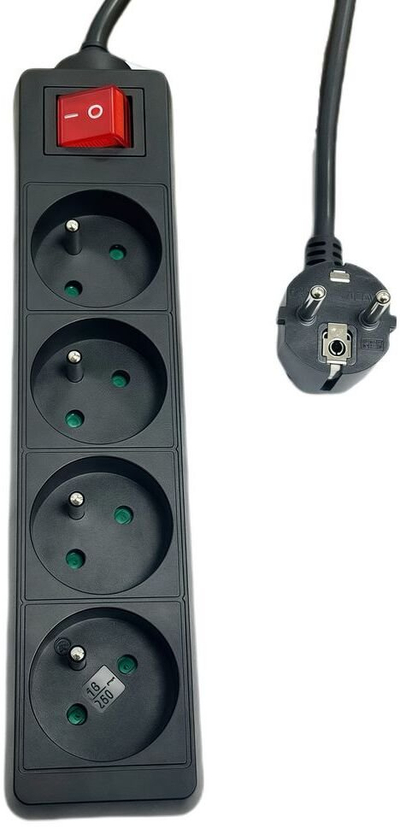 Rrypator MicroConnect 4 porta, buton ON/OFF, i zi