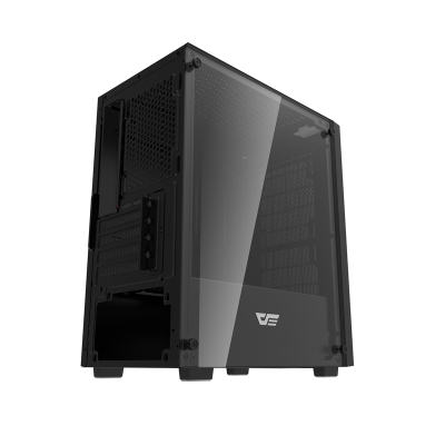 Kuti kompjuteri Darkflash M305 pa ventilatorë (I zi)