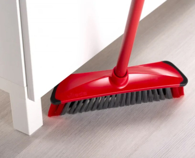 Fshesë dyshemeje Vileda Broom Broom Brush 3Action, fijet për flokë dhe pluhur, shumëngjyrëshe