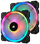 Кулер вентилатори за куќиште Corsair LL Series RGB, 140mm PWM, сет со 2 парчиња, црни