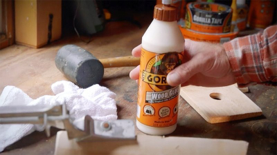 Лепак за дрво Gorilla Wood Glue, PVA, 1L, бел