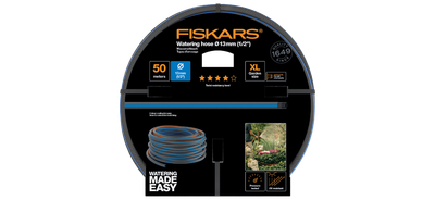 Zorrë për ujitje Fiskars Q4, 1/2", 50m