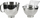Планетарен миксер KitchenAid Artisan 5KSM175PSBFL, 300W, со инокс сад, беж