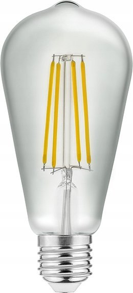 Llambë LED GTV ST64 E27, 6W, 600 lm, dritë e ngrohtë