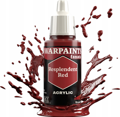 Bojë akrilike The Army Painter Warpaints Fanatic Resplendent Red, 18ml, e kuqe