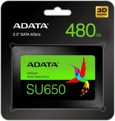 Disk SSD ADATA Ultimate SU650, 480GB, 2.5" SATA III SSD 