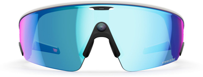 Syze të zgjuara Oakley Meta Vanguard, kamera 12MP, Meta AI, lente Prizm Sapphire, të bardha