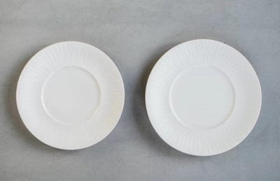 Pjatë e sheshtë Verlo Sense SR, porcelan, 21 cm, e bardhë