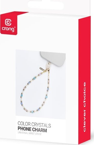 Лента за рака за телефон Crong Rainbow Elegant, универзална, во повеќе бои