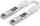 Kabllo direkte Ubiquiti UACC-Uplink-SFP28-0.15M-10, 25Gbps, 0.15m, e bardhë