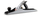 Rrafshues druri Stanley Bailey 1-12-006, 60 x 455mm, metalik