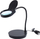 Llamp tavoline Domoletti PD-4S-1, LED 3.5W, dritë 4000K, e zezë