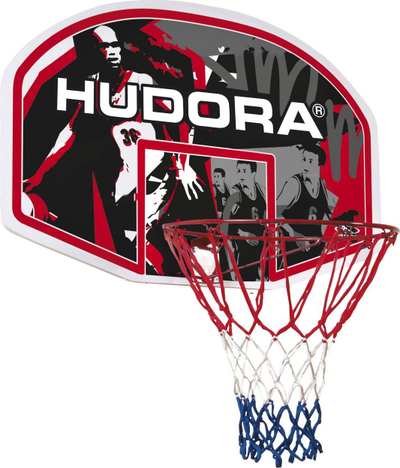 Set kosh basketbolli Hudora, i rregullueshëm, për përdorim të brendshëm dhe të jashtëm