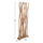 Paravan ndarës druri teak dega natyrale 60×20×181 cm (HM9371)