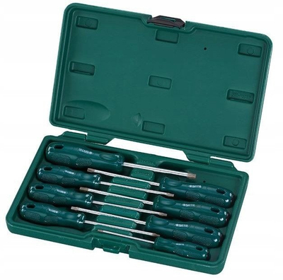 Set kaçavidash Torx SATA, 8 pjesë, T8 T40